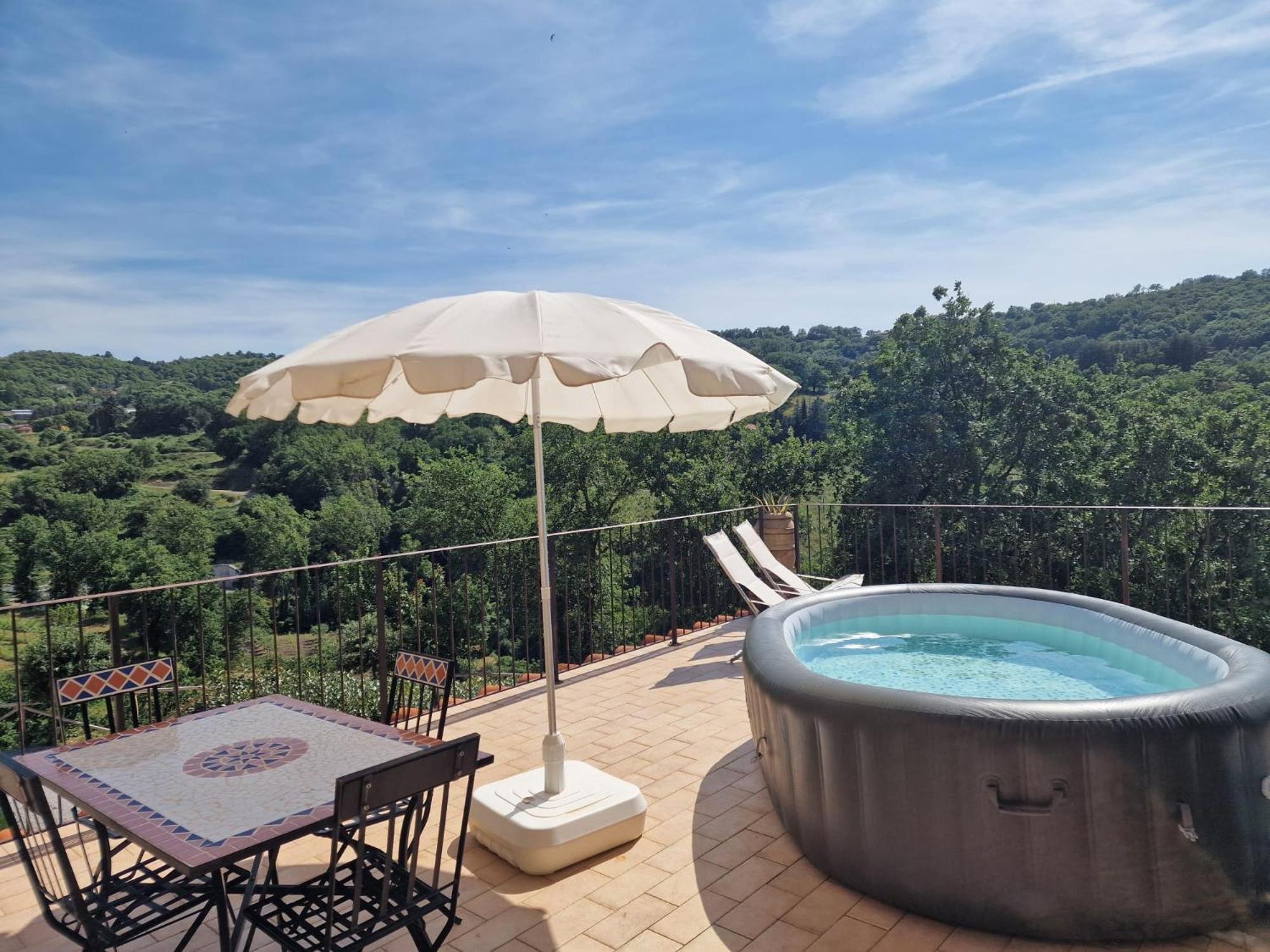 Agriturismo Castello Delle Fornaci - Private Jacuzzi อาร์ชิดอสโซ ภายนอก รูปภาพ